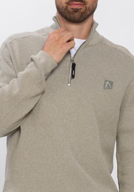 Zand CHASIN Trui OSCAR BRIK HALF ZIP - large