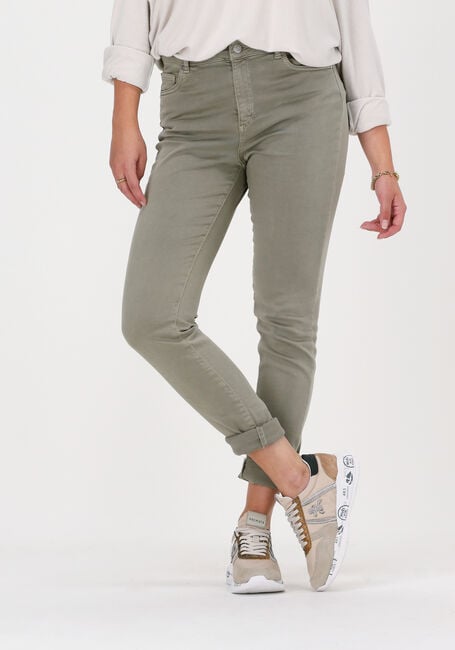 Groene SIMPLE Slim fit jeans APHRODITE - large