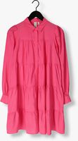 Roze Y.A.S. Mini jurk YASPALA LS SHIRT DRESS S.