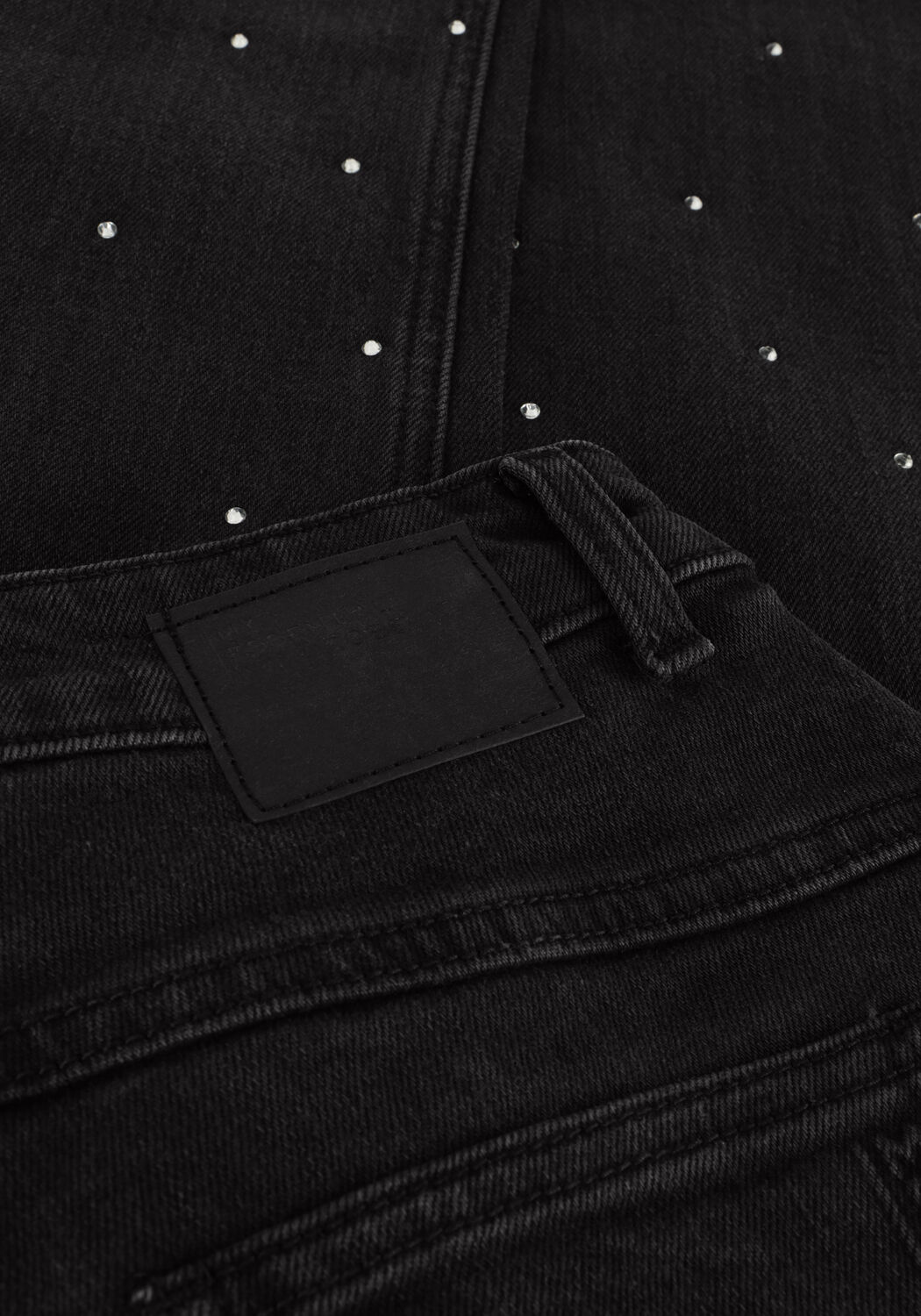 Donkergrijze MY ESSENTIAL WARDROBE Straight leg jeans SHADEMW 155 HIGH STRAIGHT Y - large