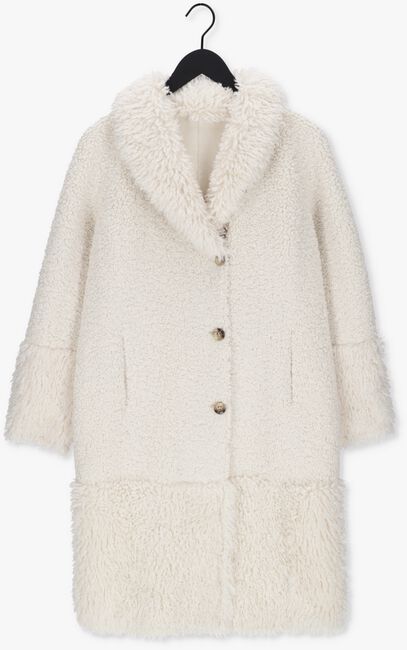 BEAUMONT Manteau Teddy LAMMY REVERSIBLE COAT en blanc - large