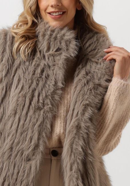 Taupe NOTRE-V Gilet NV-EDITH - large