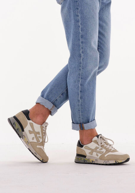 PREMIATA Baskets basses MICK en beige - large