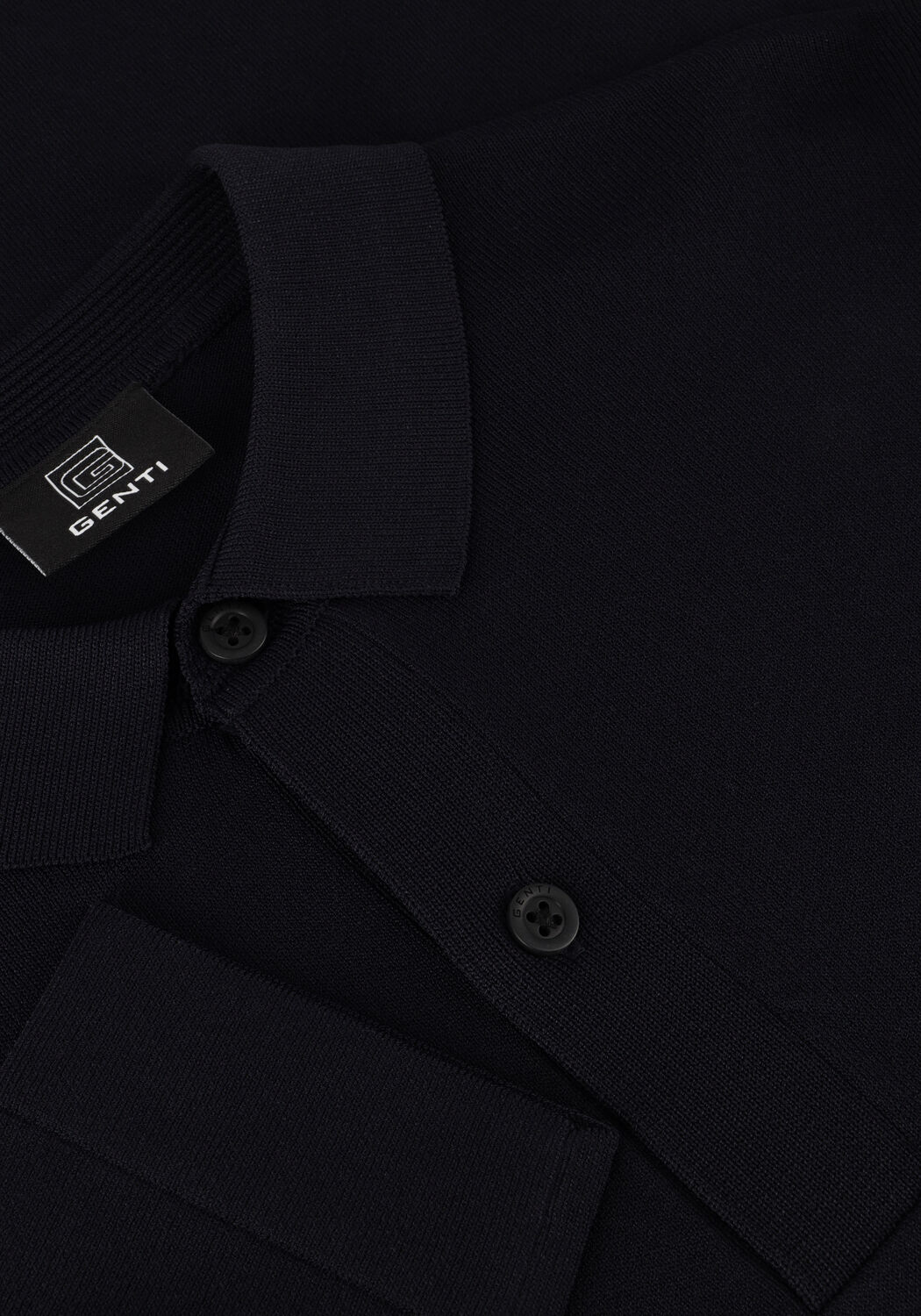 Donkerblauwe GENTI Polo K1150-3260 - large
