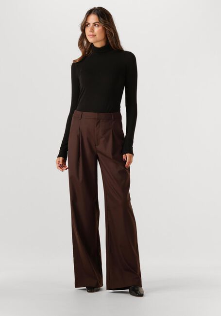GESTUZ Pantalon GZPAULA MW PANTS en marron - large