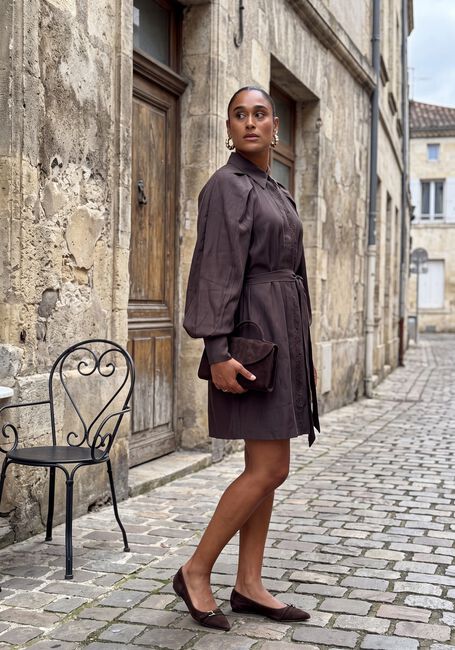 COPENHAGEN MUSE Mini robe CMMOLLY-DRESS en marron - large
