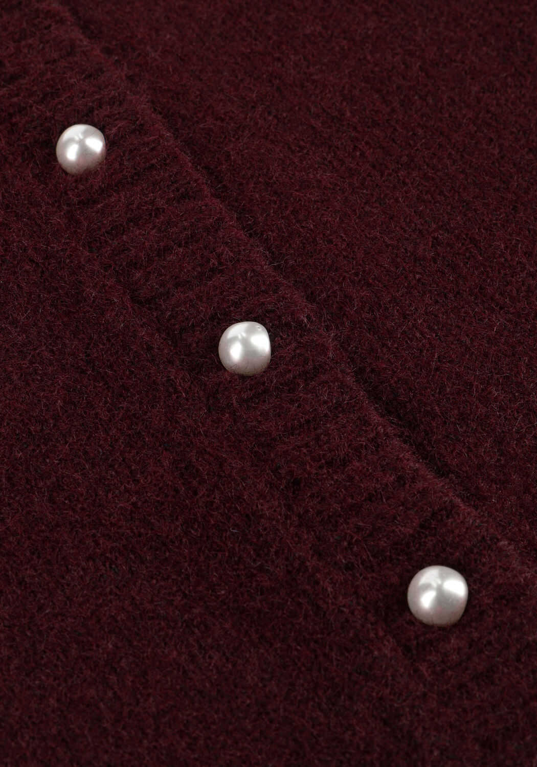 Bordeaux NEO NOIR Vest MIXIE KNIT CARDIGAN - large