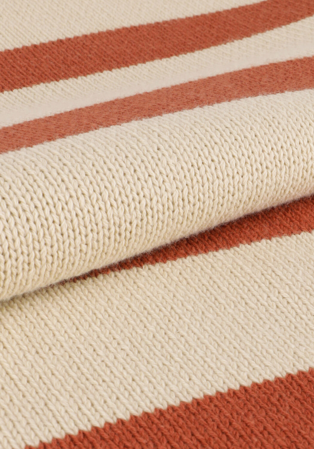 MODSTR&Ouml;M Pull CORBINMD STRIPE T-NECK Cr&egrave;me - large