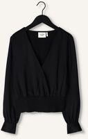 Zwarte ANOTHER LABEL T-shirt LINNEA SHINY TOP L/S Zwarte ANOTHER LABEL T-shirt LINNEA SHINY TOP L/S - medium