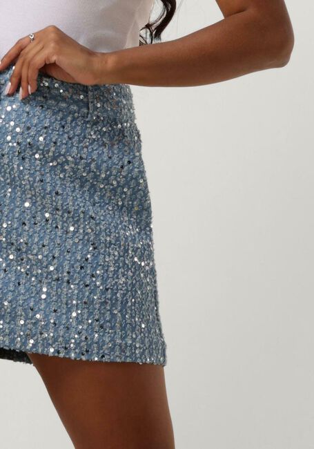 SECOND FEMALE Mini-jupe LEMARA SKIRT Bleu clair - large