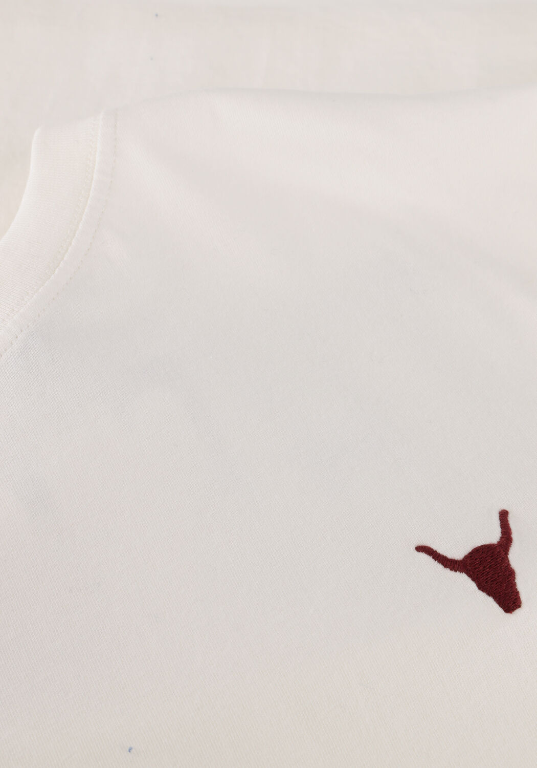 Gebroken wit ALIX THE LABEL T-shirt BACK LOGO T-SHIRT - large