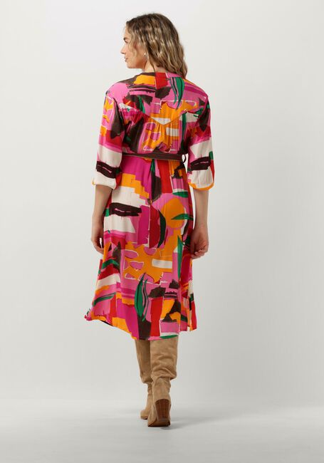 POM AMSTERDAM Robe midi CAPE TOWN DRESS en multicolore - large