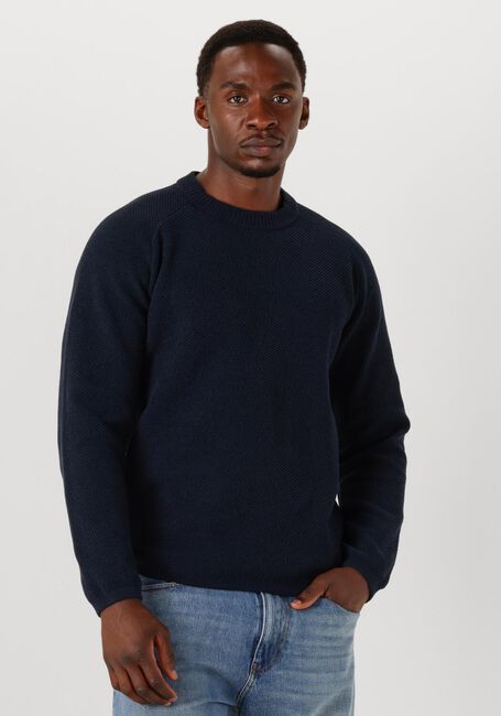 DSTREZZED Pull NEILL BIG CHENILLE Bleu foncé - large
