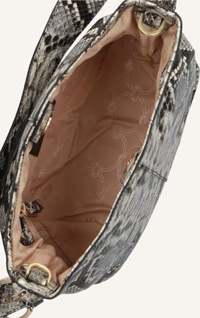 Zwarte FRED DE LA BRETONIERE Handtas LINDI BUCKET BAG PYTHON PRINTED LEATHER Zwarte FRED DE LA BRETONIERE Handtas LINDI BUCKET BAG PYTHON PRINTED LEATHER - large