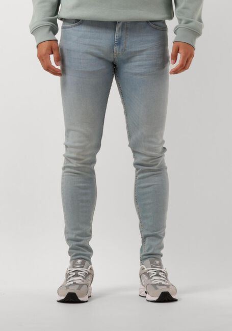 PURE PATH Slim fit jeans W1208 THE DYLAN en bleu - large
