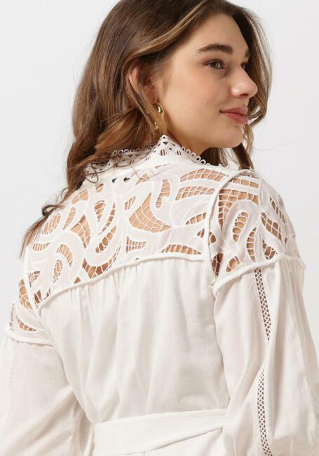 SUNCOO Mini robe CHAMA en blanc - large