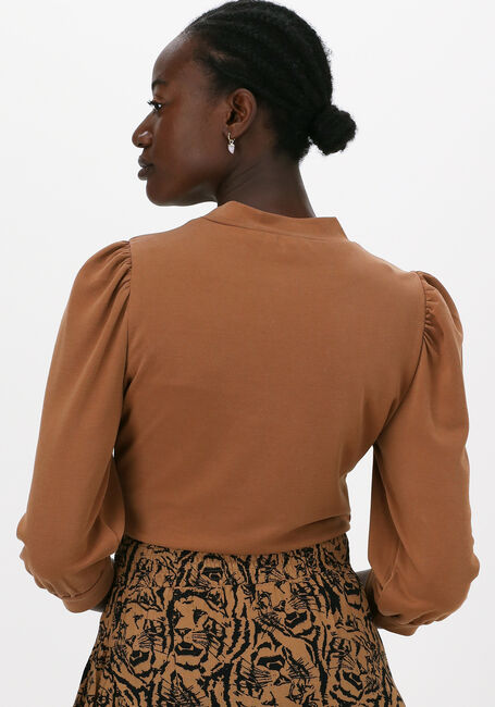 MINUS Haut HELENE TEE en marron - large