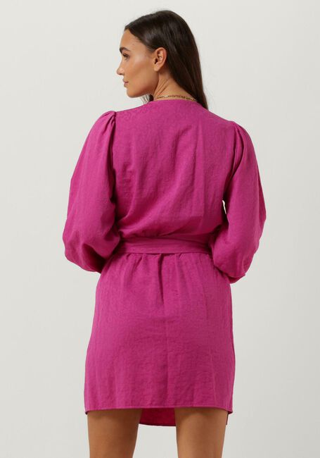 Fuchsia REFINED DEPARTMENT Mini jurk LOTTE - large