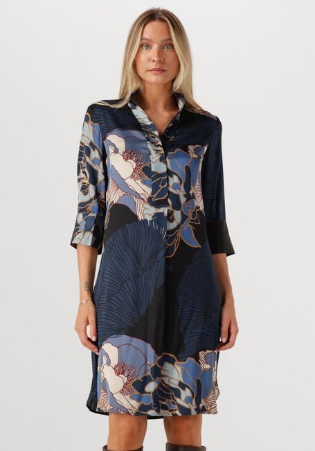 Donkerblauwe DEA KUDIBAL Mini jurk KAMILLES - large