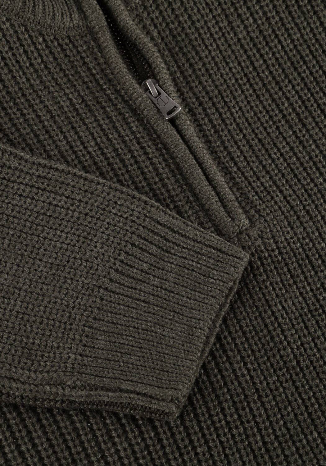 DSTREZZED Pull SKIPPER RIBKNIT Vert fonc&eacute; - large