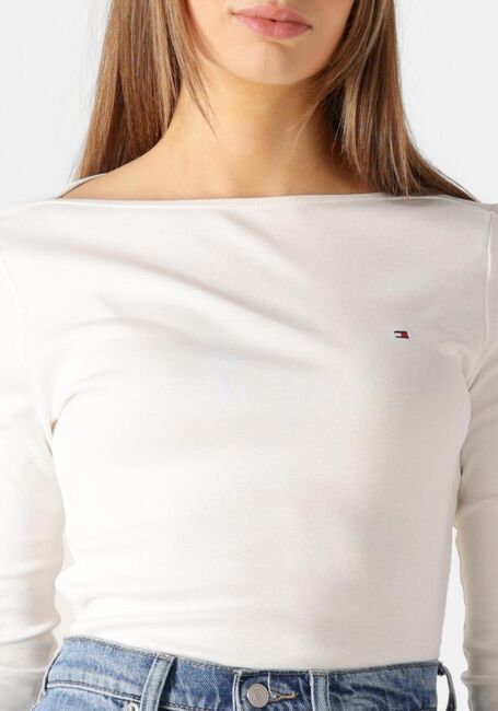TOMMY HILFIGER NEW CODY SLIM BOAT-NK 3/4SLV Hauts & T-shirts en blanc - large