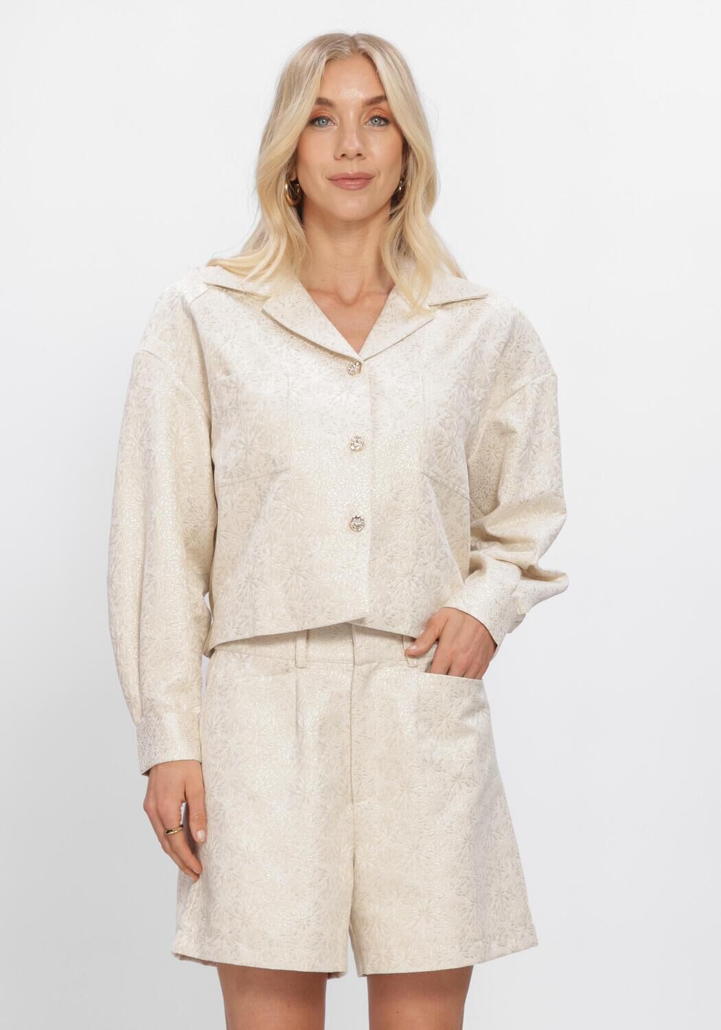 Beige AMAYA AMSTERDAM Jack SALIA JACKET - large