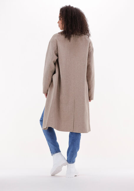 SCOTCH & SODA Manteau DOUBLE BREASTED WOOL BLEND COAT Sable - large