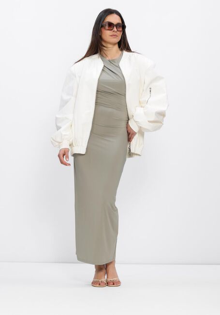 ROSEMUNDE Robe maxi BILLIE SL LONG DRAPE DRESS en vert - large