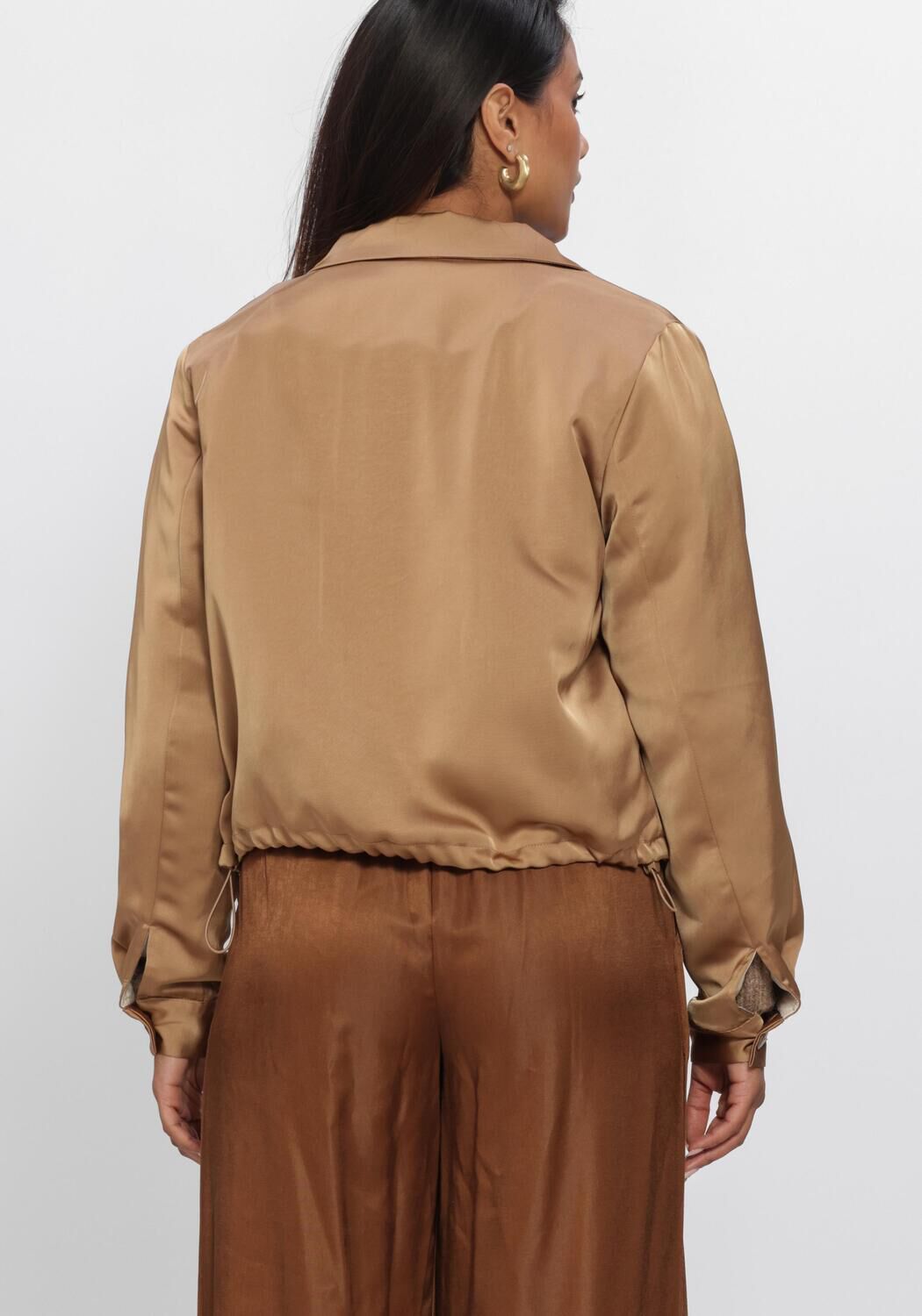 Beige NUKUS Jassen DOREEN BOMBER - large