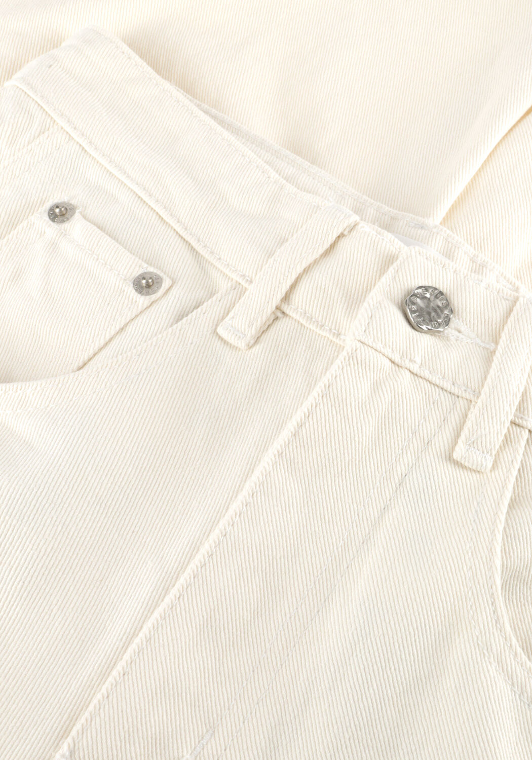 HAUTE L'AMITI&Eacute; DREW BARREL PANEL TALL JEANS WHITE Jeans en blanc - large