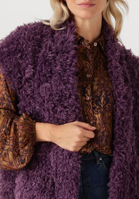 AMAYA AMSTERDAM Gilet BRUNA en violet - large
