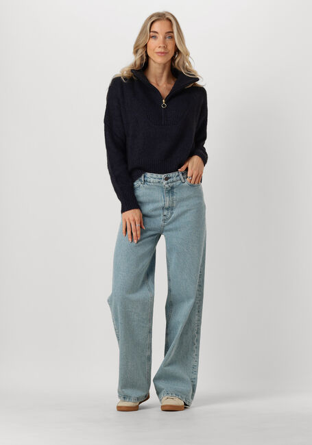 Donkerblauwe BY-BAR Trui BOXY BEAU PULLOVER Donkerblauwe BY-BAR Trui BOXY BEAU PULLOVER - large