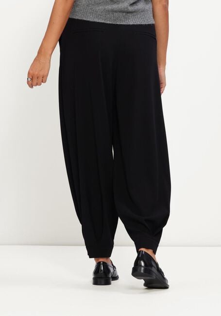 MAC Pantalon large 0231 FLOATING CREPE en noir - large