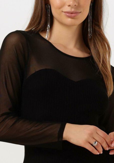 CO'COUTURE Robe midi BADUCC MIX CORSET DRESS en noir - large