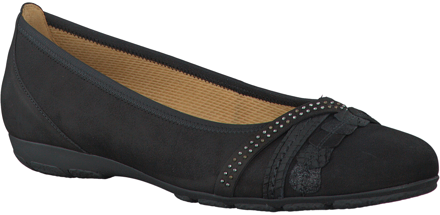 GABOR Chaussures à lacets 165 en noir Omoda