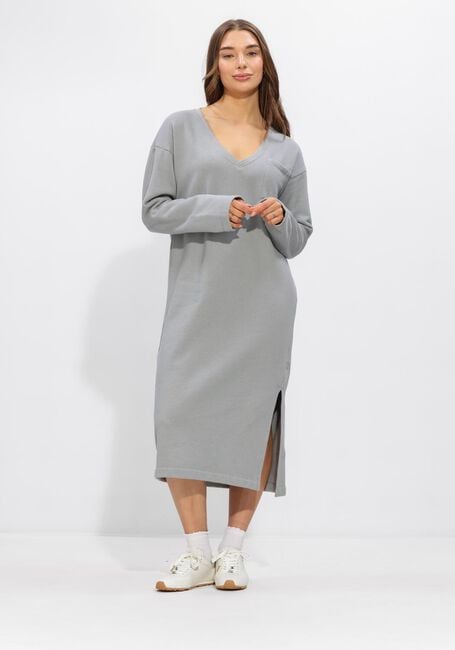 Grijze PENN & INK Midi jurk DRESS PRINT - large