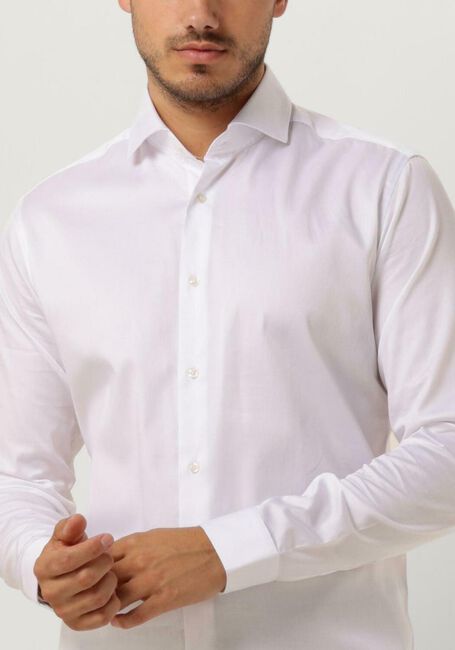 Witte GENTI Klassiek overhemd S0009-1109 - large