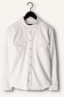 Witte PUREWHITE Overshirt DENIM SHIRT WITH PRESSBUTTONS AND POCKETS ON CHEST Witte PUREWHITE Overshirt DENIM SHIRT WITH PRESSBUTTONS AND POCKETS ON CHEST - medium
