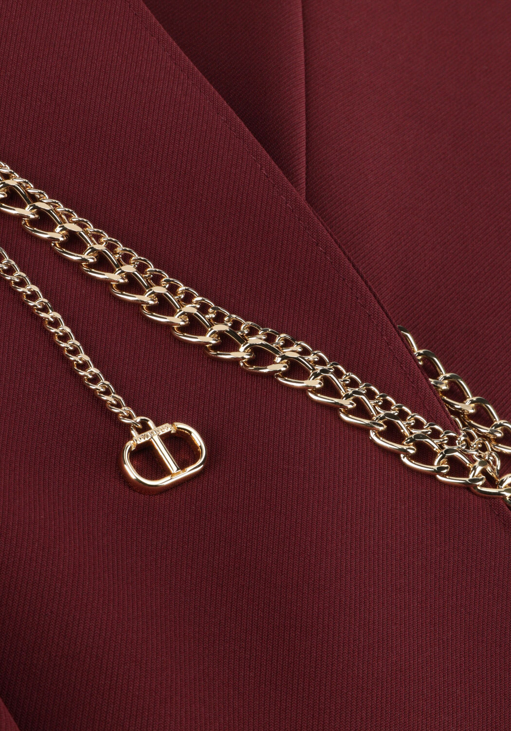 TWINSET MILANO Pantalon 252TP2281 Bordeaux - large