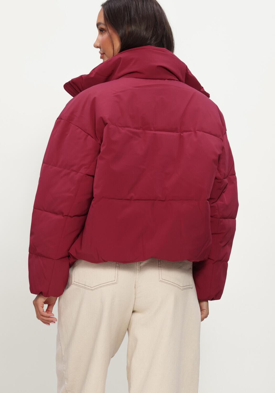 MSCH COPENHAGEN Veste matelass&eacute; MSCHREFRON JACKET Bordeaux - large