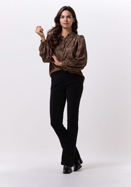 BY-BAR Pantalon LEILA VELVET TWILL PANT en noir - large