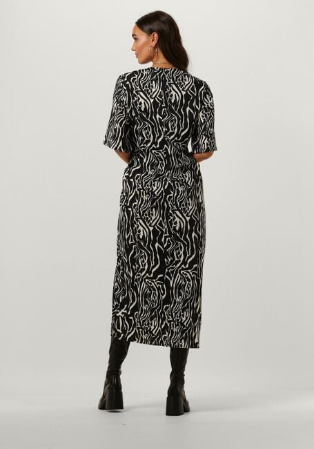 Zwarte GESTUZ Midi jurk BRAYAGZ P MIDI DRESS - large