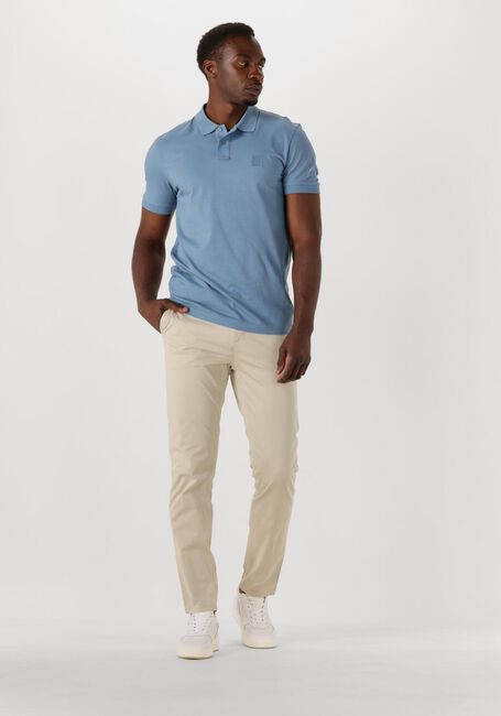 Lichtblauwe BOSS ORANGE Polo PASSENGER - large