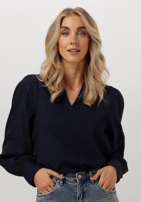 CIRCLE OF TRUST ALINA BLOUSE Blouses Bleu foncé - large