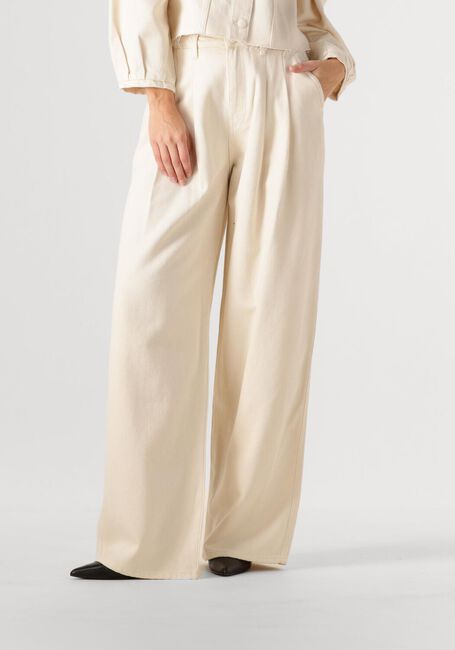 Ecru IBANA Wide jeans PRISTINA SANDSTONE - large