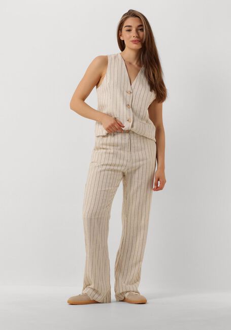 AIMEE THE LABEL Pantalon FLO en beige - large