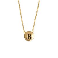 ALLTHELUCKINTHEWORLD Collier CHARACTER NECKLACE LETTER GOLD en or ALLTHELUCKINTHEWORLD Collier CHARACTER NECKLACE LETTER GOLD en or - medium