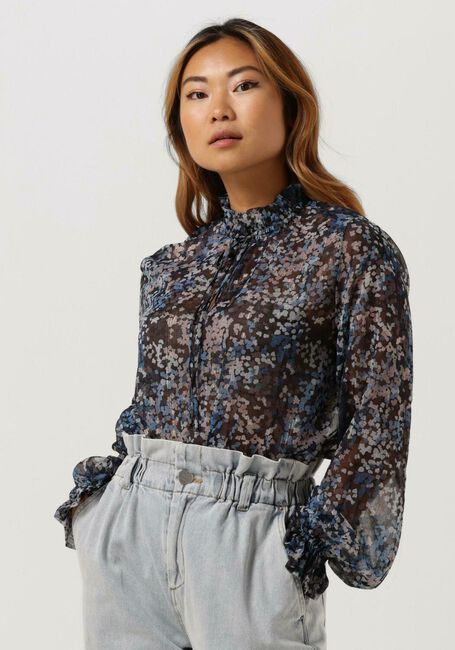 Blauwe CATWALK JUNKIE  BL CLOUDY LEAVES - large