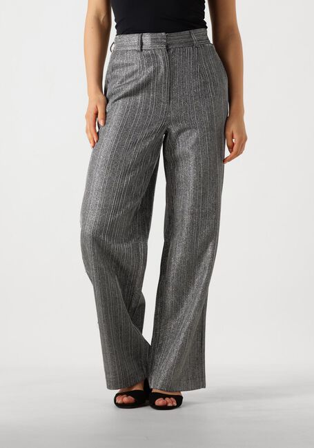 Y.A.S. Pantalon large YASKAMO HW PANT en argent - large
