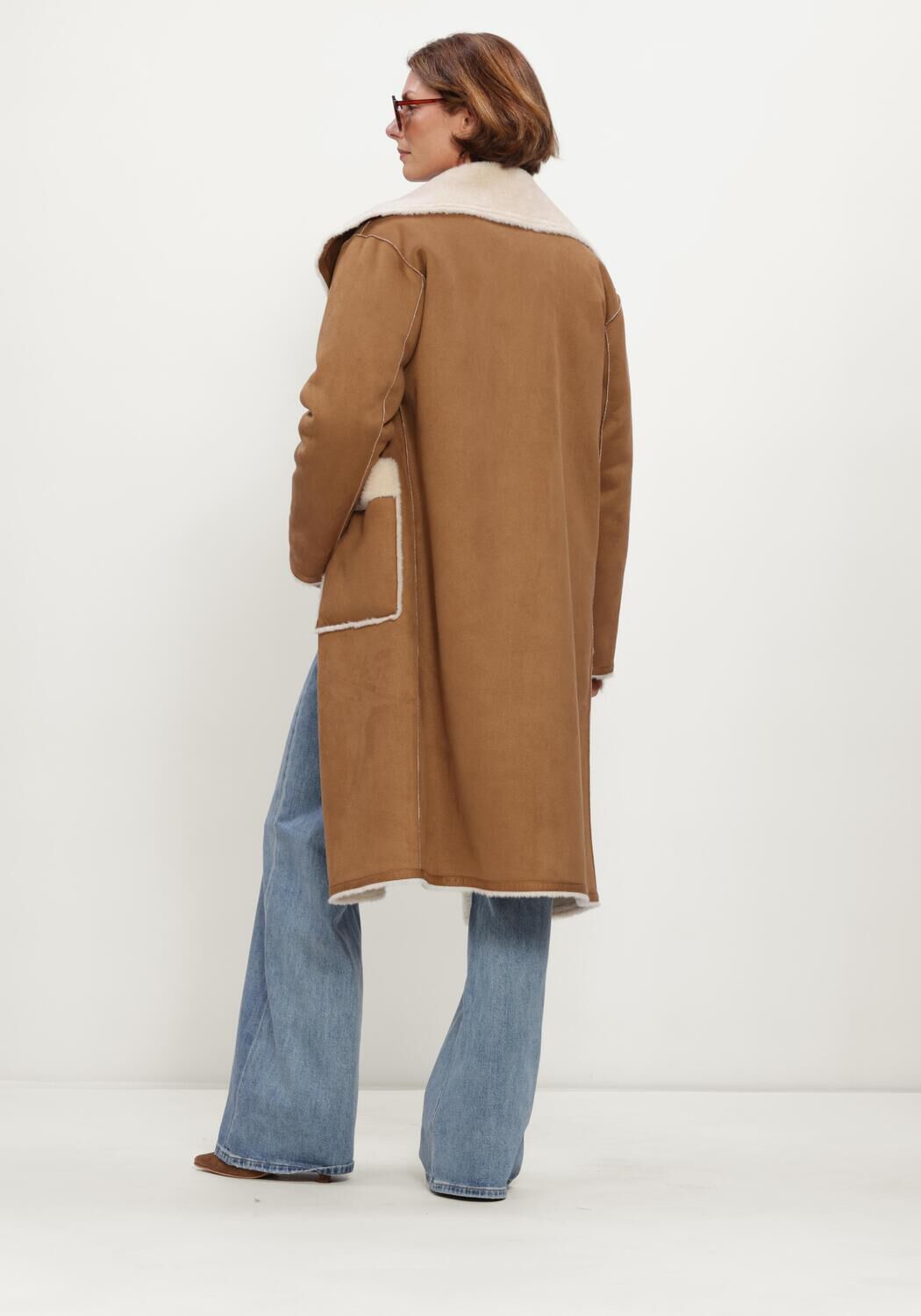 BEAUMONT Manteau ELIF COAT en camel - large